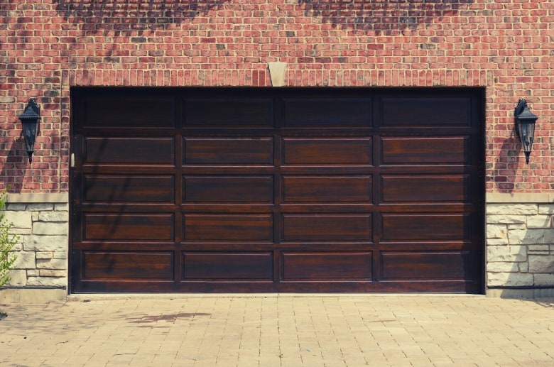 Wood is one of the common garage door material used.