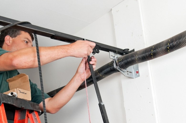 A garage door spring highlighting the importance of using Garage Doors Springs Color Code for the best replacement spring.