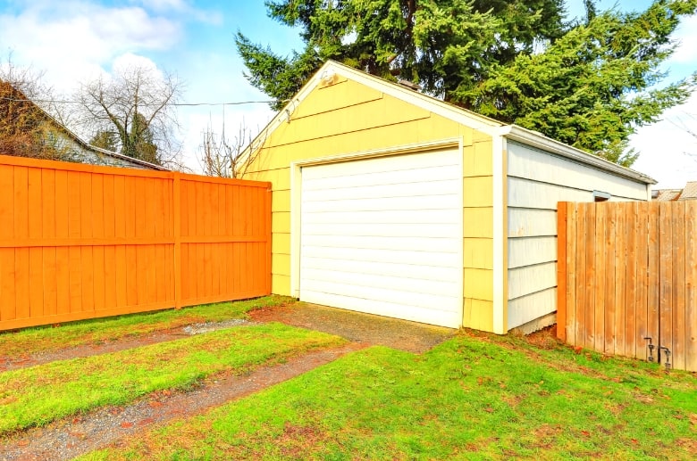 Detached garages are perfect for non insulated garage doors since it does not need garage door insulation panels.
