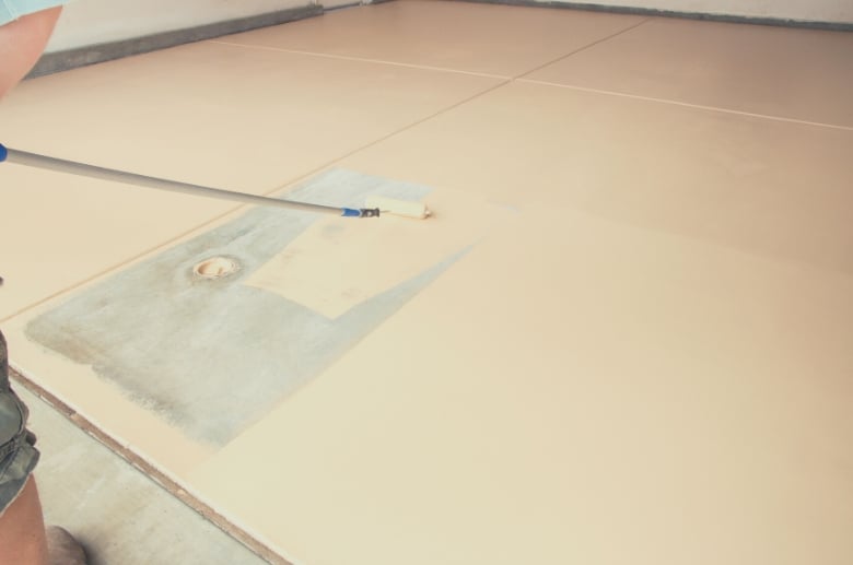 Garage floor paint is easier to apply than an epoxy one.