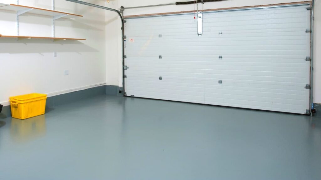 An epoxy garage floor coating looks clean and good in your garage.