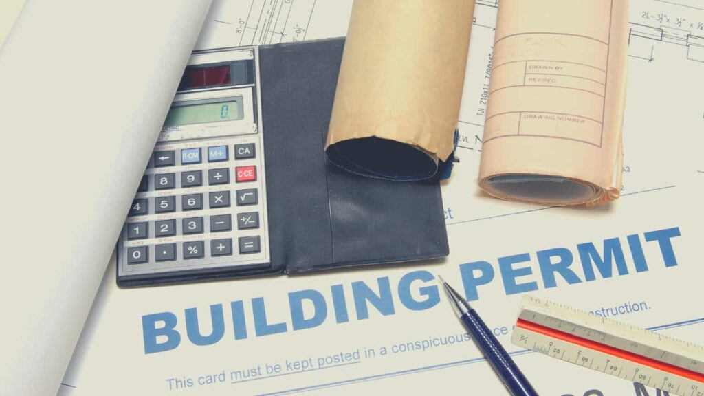 A building permit. Do you need a permit to build a garage? It depends on where you are, but generally yes, you need one.