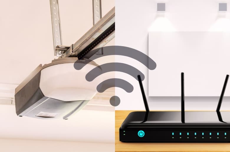 Wi-fi connectivity with the garage door opener.