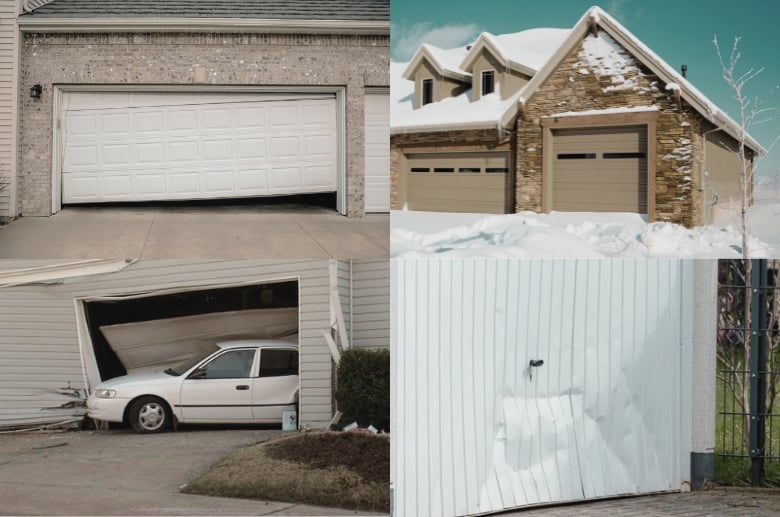 There are many reasons that causes a dented garage door. 